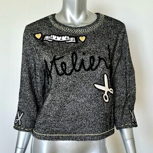 NWOT! MOSCHINO Top, Size 6